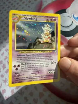 Slowking 14/111 Neo Genesis Holo Rare Pokemon Card TCG WOTC - Image 3