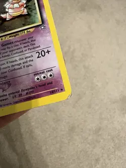 Pokemon TCG Slowking 14/111 Neo Genesis Holo Card Vintage WOTC HP - Image 5