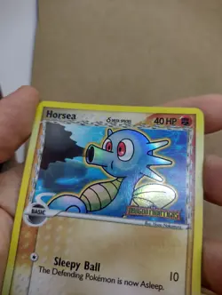 Pokemon Horsea Reverse EX Dragon Frontiers 50/101 Near Mint Condition - Image 3
