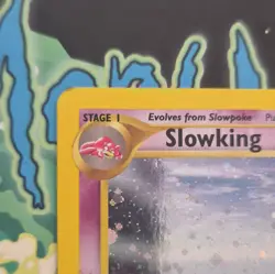 Pokemon TCG Slowking 14/111 Neo Genesis Holo Rare English 2000 1st Ed 80 HP - Image 2