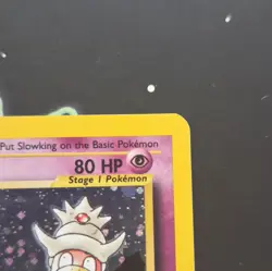 Pokemon TCG Slowking 14/111 Neo Genesis Holo Rare English 2000 1st Ed 80 HP - Image 3