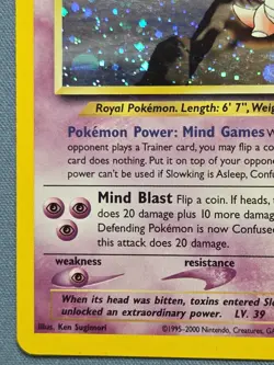 Pokemon TCG Neo Genesis Slowking 14/111 Holo - Image 5