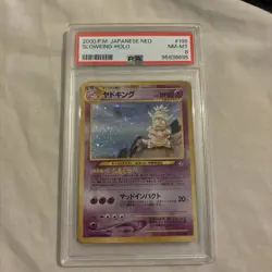 Pokemon TCG Slowking Neo Genesis 14/111 Holo Unlimited Holo Rare - Image 1