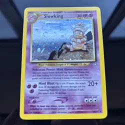 Pokemon TCG Slowking Neo Genesis 14/111 Holo Unlimited Holo Rare - Image 1