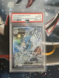 Pokemon Kingdra EX 131 Black Star Promo PSA 10 Gem Mint - Image 4