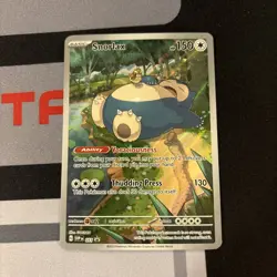 Pokemon TCG Snorlax SVPO51 Holo 151 ETB Promo Card NM Condition - Image 1