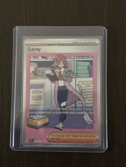 Lacey - 175/131 - SIR - Prismatic Evolutions - Pokemon Card - NM/M - Image 1