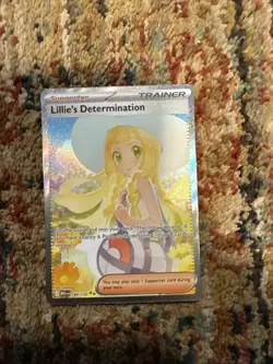 Pokemon Lillie's Determination SIR 184/132 Mega Evolution ENGLISH Pack Fresh - Image 1