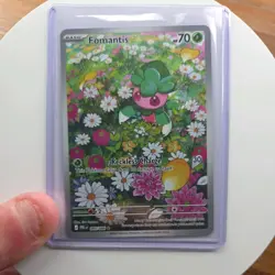 Fomantis - 085/084 - Illustration Rare - Pitch Black - NM/M - Pokemon Card - Image 1