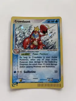 Pokemon TCG Crawdaunt EX Dragon 3/97 Holo Holo Rare MP - Image 1