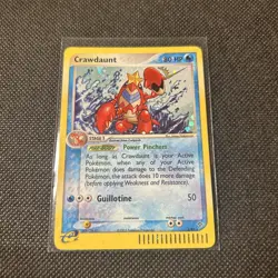 2003 Pokemon EX Dragon Crawdaunt Holo 3/97 EX-NM - Image 1
