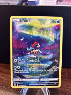 Keldeo GG07/GG70 SWSH: Crown Zenith: Galarian Gallery Holo Pokemon TCG NM - Image 1