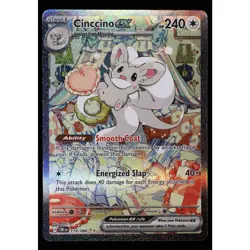 Pokemon Cinccino ex 119/086 Special Illustration Rare Chaos Rising SIR Near Mint - Image 1