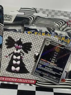 Pokemon Black Bolt and White Flare Tech Sticker Collection Set of 2 - Image 4