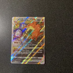 Pokemon TCG Charizard Vstar Sword & Shield Swsh262 Holo Promo - Image 3