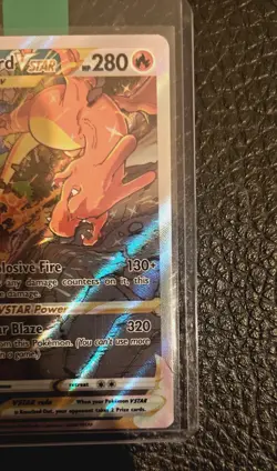 Pokemon TCG Charizard Vstar Sword & Shield Swsh262 Holo Promo - Image 3