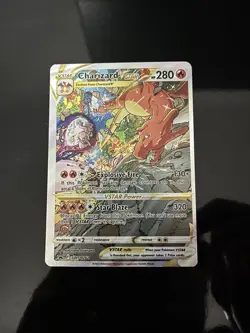 Pokemon TCG Charizard Vstar Sword & Shield Swsh262 Holo Promo - Image 1
