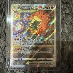 Pokemon TCG Charizard Vstar Sword & Shield Swsh262 Holo Promo - Image 1
