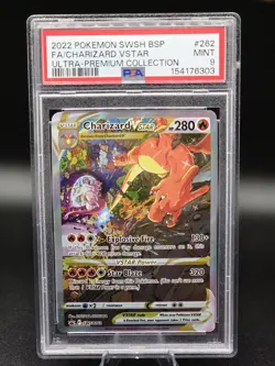 Pokemon TCG Charizard VSTAR SWSH262 Sword & Shield Promo Holo PSA 9 - Image 1