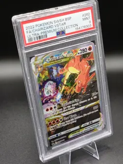 Pokemon TCG Charizard VSTAR SWSH262 Sword & Shield Promo Holo PSA 9 - Image 2