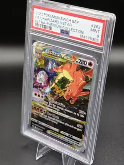Pokemon TCG Charizard VSTAR SWSH262 Sword & Shield Promo Holo PSA 9 - Image 3