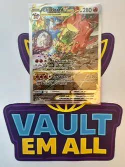Pokemon TCG Charizard Vstar Sword & Shield Swsh262 Holo Promo - Image 1