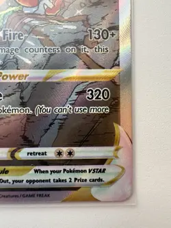 Pokemon TCG Charizard Vstar Sword & Shield Swsh262 Holo Promo - Image 5