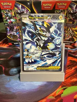 Mega Zeraora ex 114/084 Special Illustration Rare Pitch Black Pokemon Holo NM - Image 1