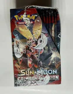 Pokemon Sun And Moon: Crimson Invasion Sealed Booster Box - Image 4