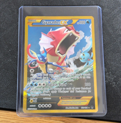 Pokemon TCG Gyarados EX 123/122 Breakpoint Secret Rare Full Art Holo ENG - Image 1