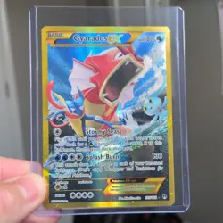 Pokemon TCG Gyarados EX 123/122 Breakpoint Secret Rare Full Art Holo ENG - Image 3