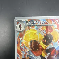 Armarouge 086/084 Illustration Rare Pitch Black Pokemon Holo Near Mint - Image 2