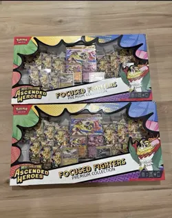 Pokemon TCG Mega Evolution Ascended Heroes Focused Fighters Premium Collection - Image 1