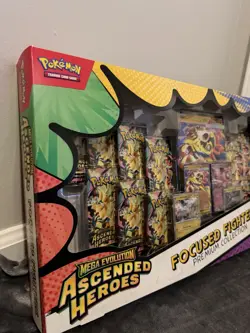 Pokemon TCG: Mega Evolution Ascended Heroes Focused Fighters Premium Collection - Image 3
