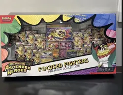 Pokemon TCG Mega Evolution Ascended Heroes Focused Fighters Box Promo Oversize - Image 2