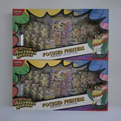 2x Pokemon TCG Mega Evolution Ascended Heroes Focused Fighters - Lot Of 2 Sealed - Image 1