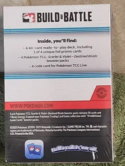 Pokemon TCG Scarlet and Violet - Destined Rivals Build & Battle Box / New - Image 2