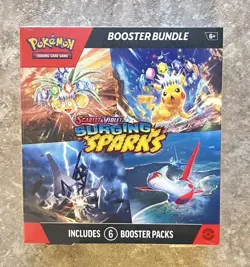 Pokemon Surging Sparks Booster Bundle Box Factory Sealed 6 Packs Free Shipping - Image 1