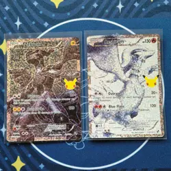 Zekrom 114 & Reshiram 113 [Celebrations] NM Classic Collection Pokemon TCG - Image 1