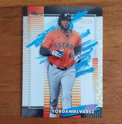 Topps 2026 Finest - Yordan Alvarez 10/30 White Refractor!! #59 Houston Astros 🤯 - Image 1