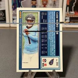 2025 Panini Donruss Optic Preview Cam Ward Red Pandora Rated Rookie Card #350 RC - Image 3