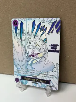 OP15-077 Lightning Dragon Alt Art One Piece Card Game TCG - Image 2