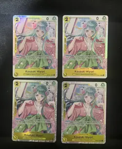 One Piece Kouzuki Hiyori OP06-106 SR x 4 NM (Playset) - Image 1