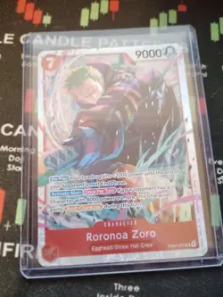 Roronoa Zoro EB04-007 SR ENGLISH OP15 One Piece TCG - Image 1