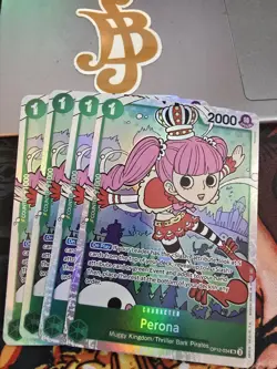 Perona OP12-034 SR Legacy of the Master Card Game - Image 1