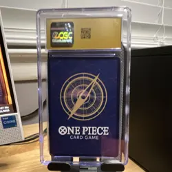 CGC Pristine 10 Shanks One Piece 2025 Carrying on His Will SR OP13-028 Foil - Image 2