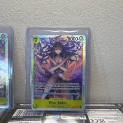 Bandai ONE PIECE Card Game Nico Robin EB03-055 SR 3 lot - Image 3