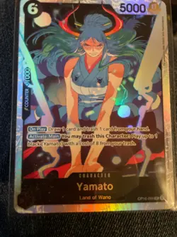 One Piece The Time of Battle Yamato OP16-098 SR Foil - Image 1