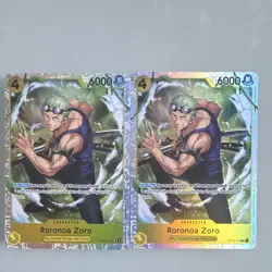 One Piece | 2 x Roronoa Zoro SR English | Kami Island OP15-113 CCG M - Image 1