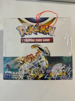 Pokemon TCG Sword & Shield Sealed Booster Box Brilliant Stars Sealed - See Pics - Image 1